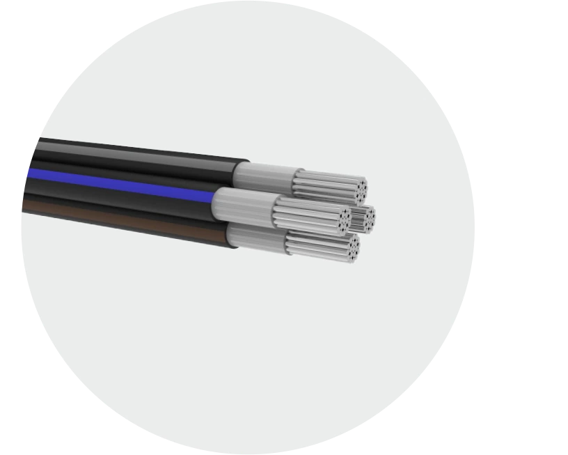 U-1000 AR2V torsadé
